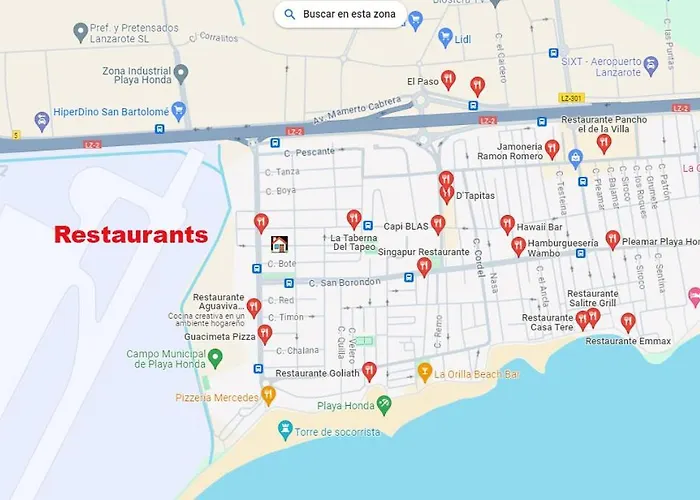 Paradise Near The Ubytování v soukromí Playa Honda (Lanzarote)